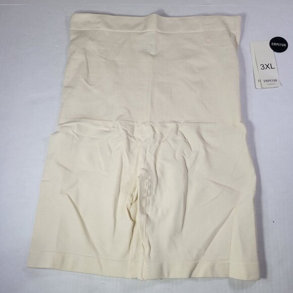 Empetua Beige High Waisted Shaper Shorts #55021 Size 3XL - Picture 3 of 4